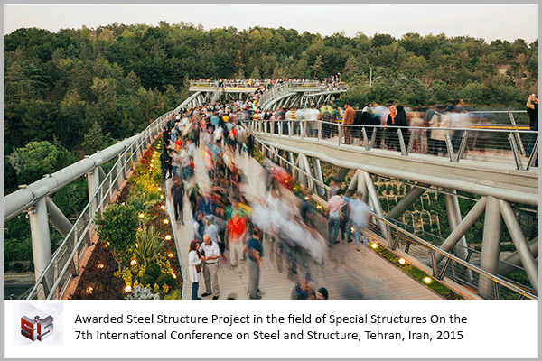 Tabiat Bridge: Steel Structure Award 2015