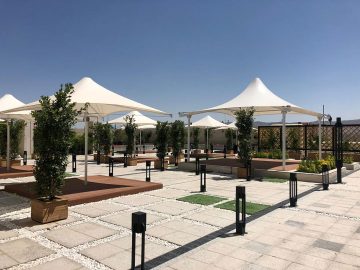 Mashhad Mall Roof Garden Canopies