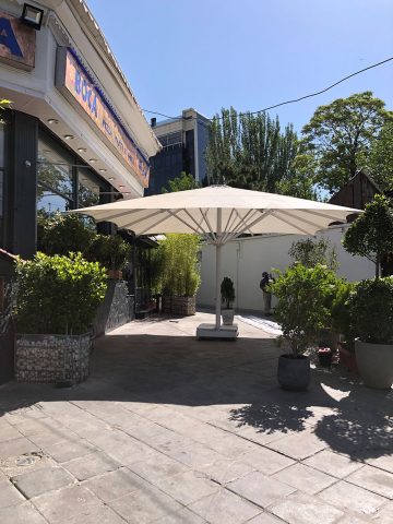 سایبان چتری رستوران بوکا