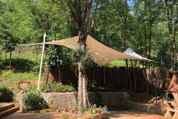 Tensile Canopy of Rasht Villa