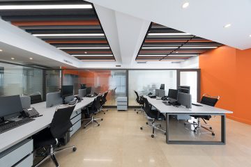 طراحی و اجرای فضای داخلی ساختمان شرکت عالیفرد